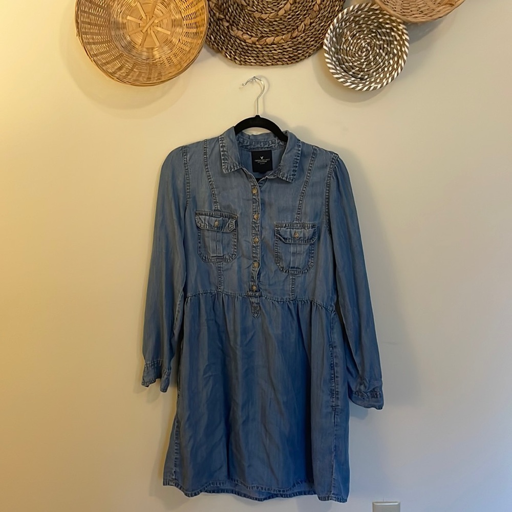 American Eagle denim dress
